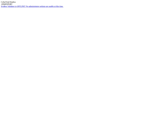ADMINPORT screenshot