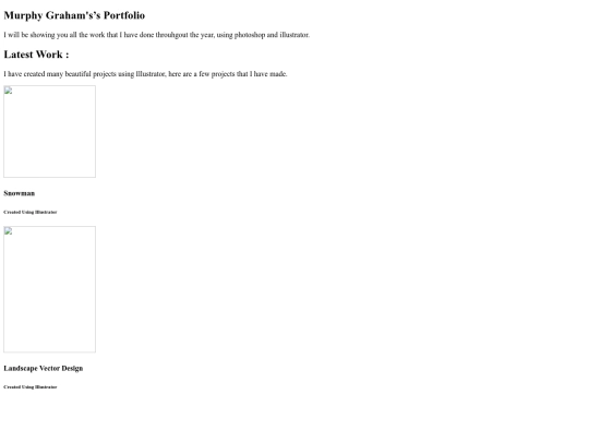 Portfolio screenshot
