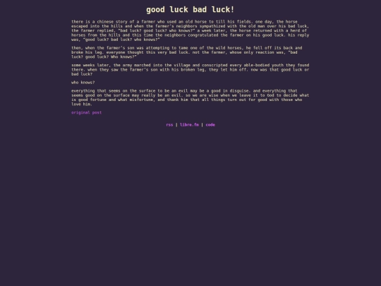 posts/goodluckbadluck screenshot