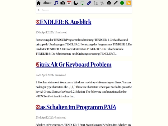 blog screenshot