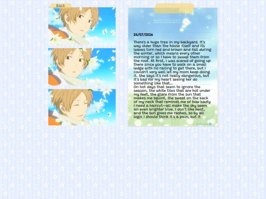 diary screenshot