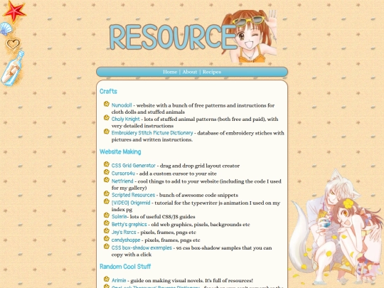 resources screenshot