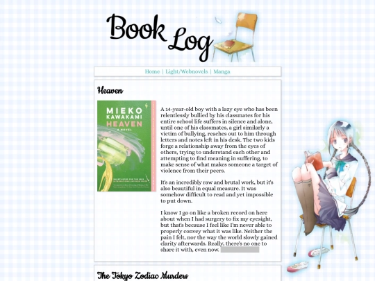 reviews/books screenshot