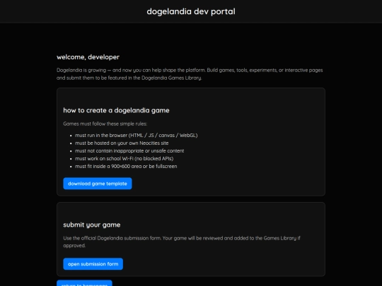 dev screenshot