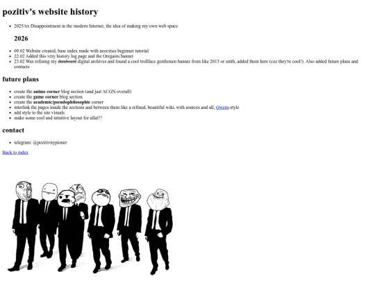 history screenshot
