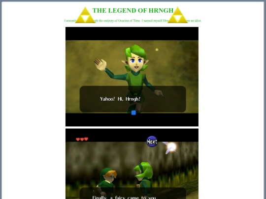 OCARINA OF TIME screenshot
