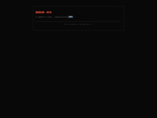 not_found screenshot