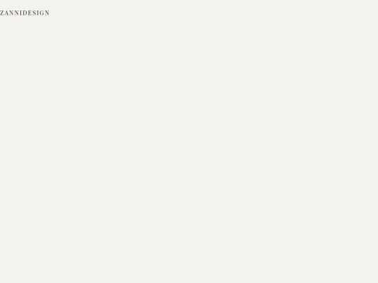 ZANNIDESIGN _ portfolio screenshot