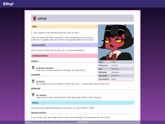 ocs/ethyl screenshot