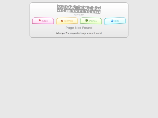 not_found screenshot
