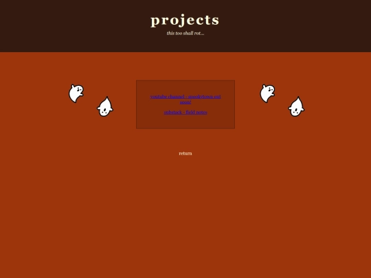 projects screenshot
