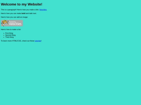 test screenshot