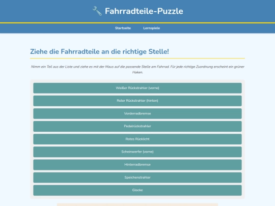 spiel_fahrrad_teile screenshot