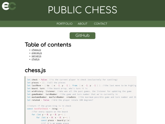 chess/src screenshot