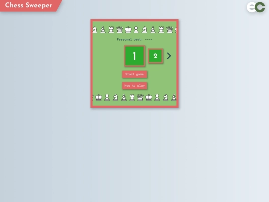 chesssweeper screenshot