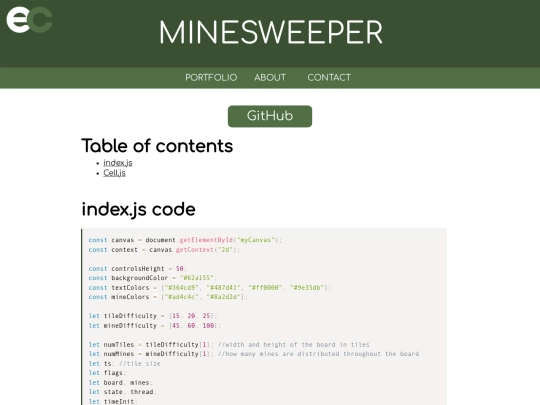micro/minesweeper/src screenshot