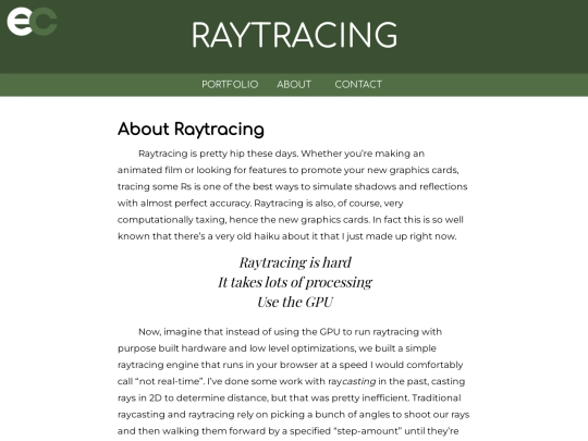 raytracing/about screenshot