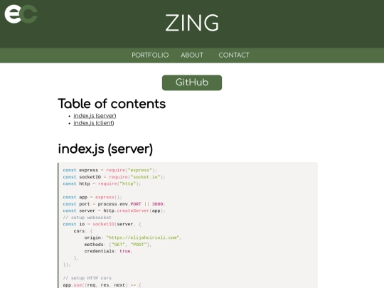 zing/src screenshot
