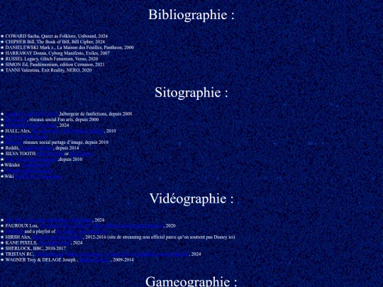 ecrit /bibliotest screenshot