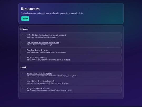 resources screenshot