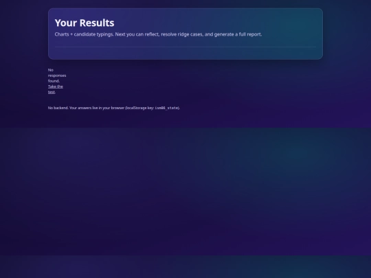 results screenshot