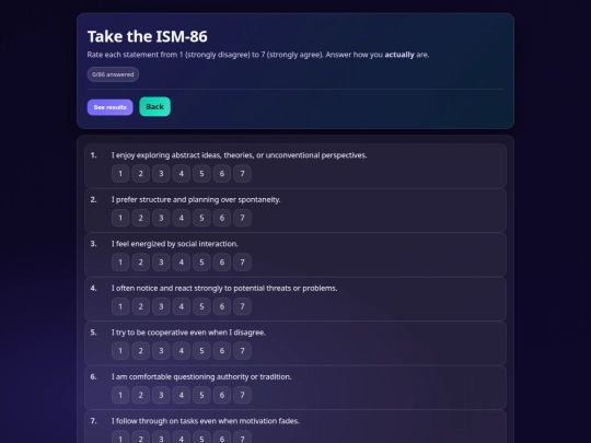test screenshot