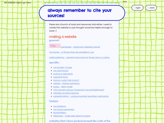 resources screenshot