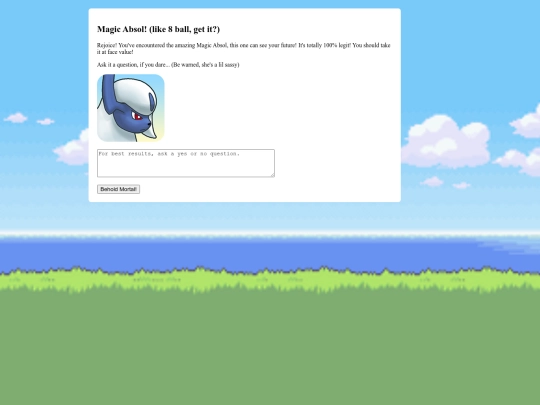 Magic8Ball screenshot