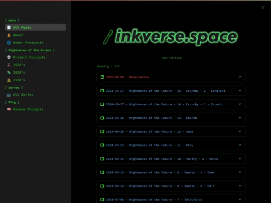 index screenshot