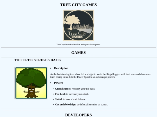 site screenshot