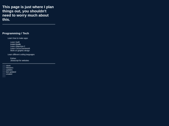 checklist screenshot