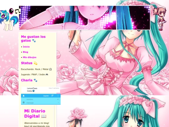 blog screenshot