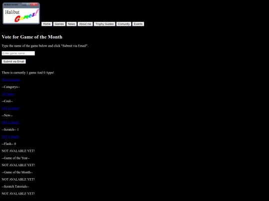 VBHTML/Games screenshot