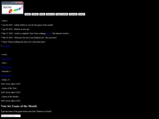 VBHTML/Home screenshot
