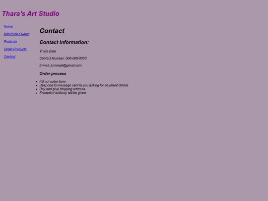 contact screenshot