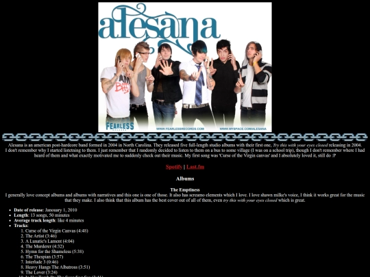 home/bands/alesana screenshot