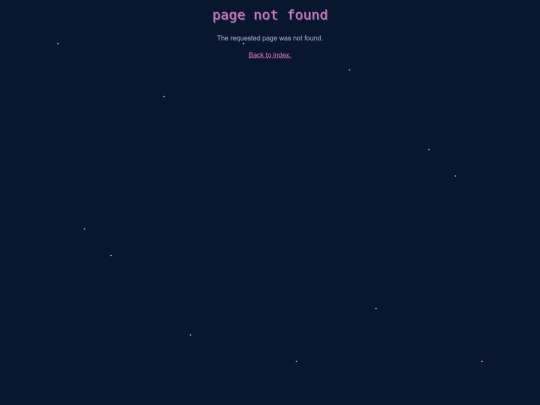 not_found screenshot