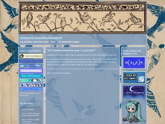 bluebird screenshot