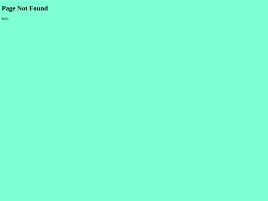 not_found screenshot