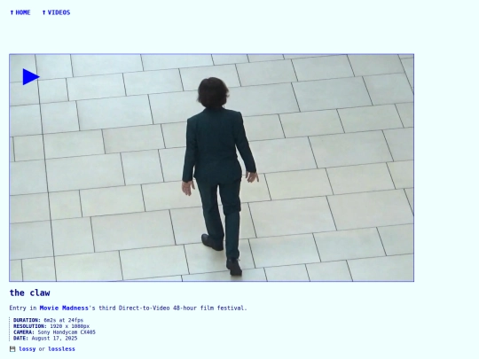 videos/250817-the-claw screenshot