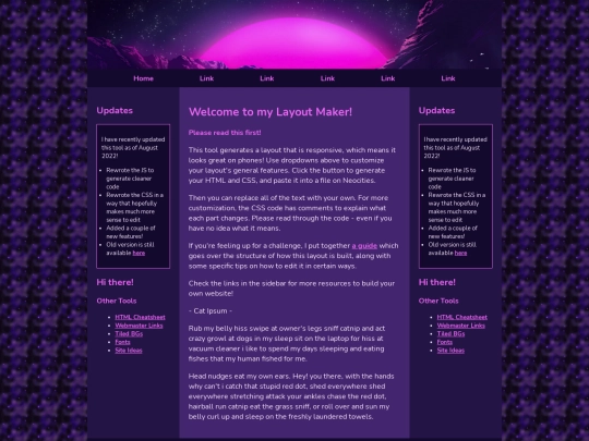 aboutme screenshot