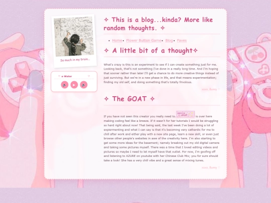 blog screenshot