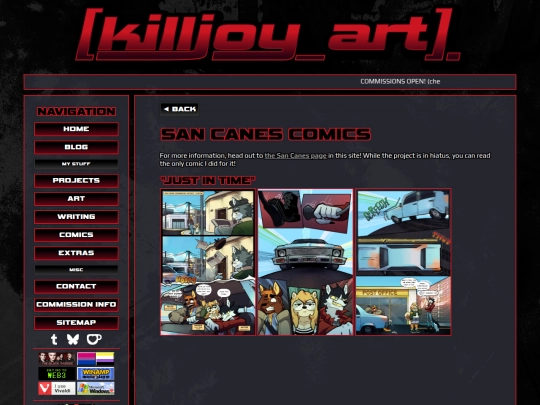 comics/sancanes screenshot