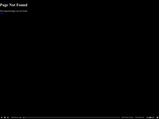 not_found screenshot