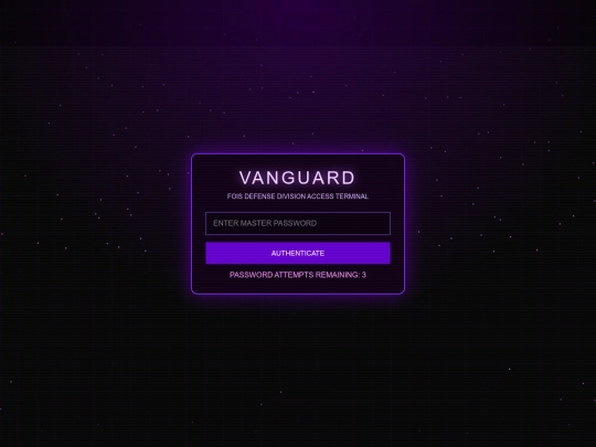 VANGUARD/van screenshot