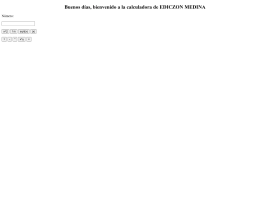 calculadora screenshot