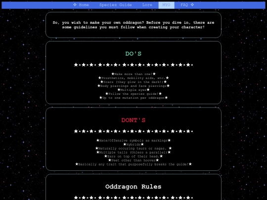 MYO screenshot
