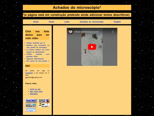 microscópio screenshot