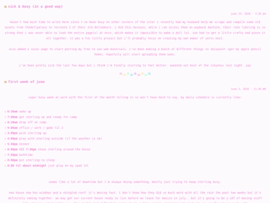 pages/blog screenshot