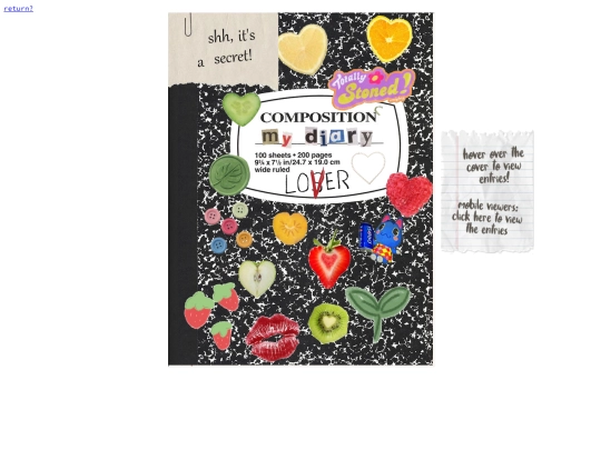 diary screenshot